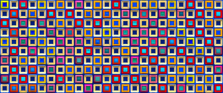 Blocks cubes abstract