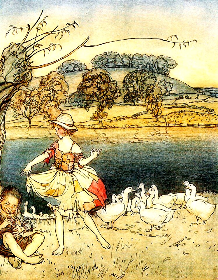 Old antique fantasy