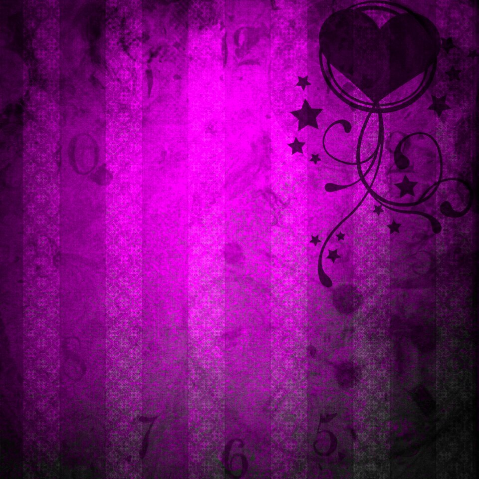 Texture scrapbook heart