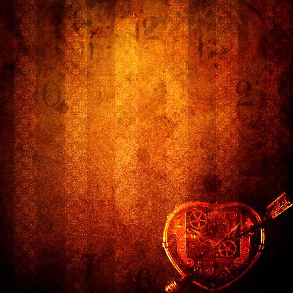 Texture scrapbook heart