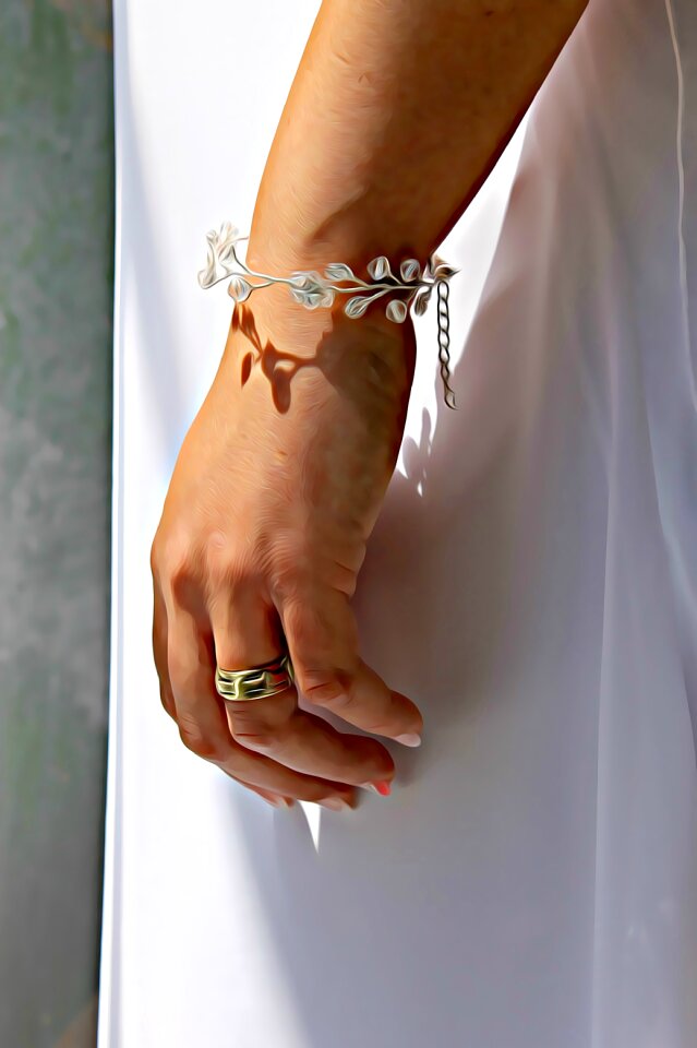 Wedding bracelet jewelry