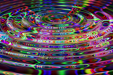 Brush particles color