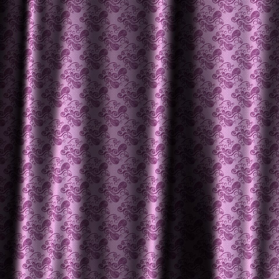 Texture scrapbook curtain