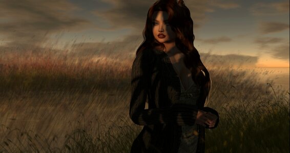 Woman sexy twilight