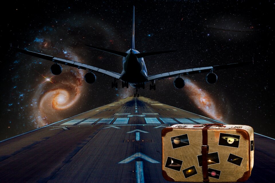 Departure luggage universe