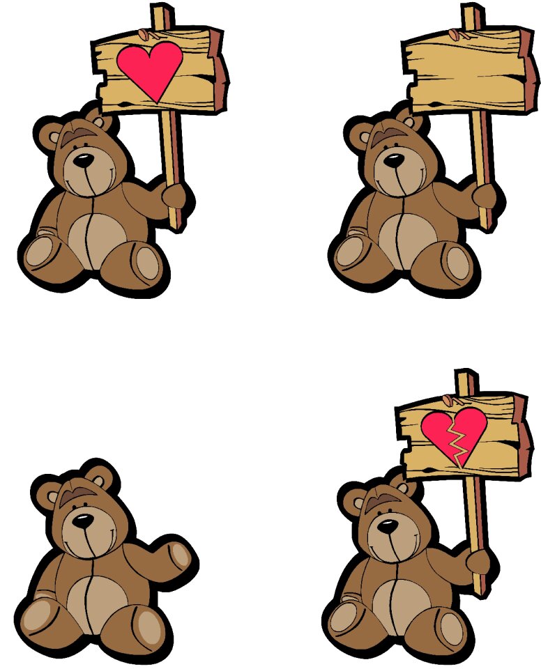 Heart wood toy