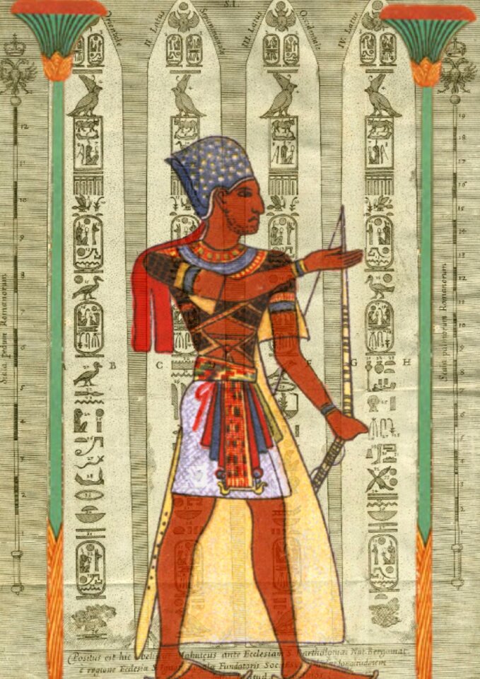Royal ancient egypt collage