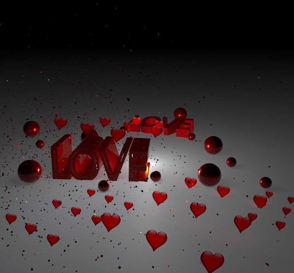 Valentine's day greeting card lucky charm