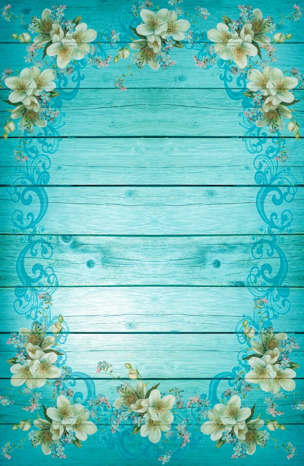 Flowers background fresh