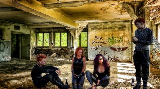 3d lost places punk