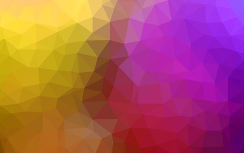Pink polygon triangle