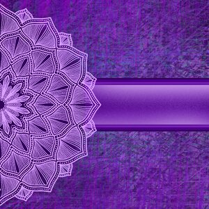 Ribbon flower grunge