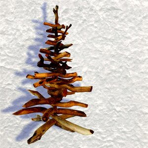 Christmas motif fir tree deco