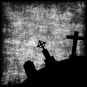 Cemetery scary dark