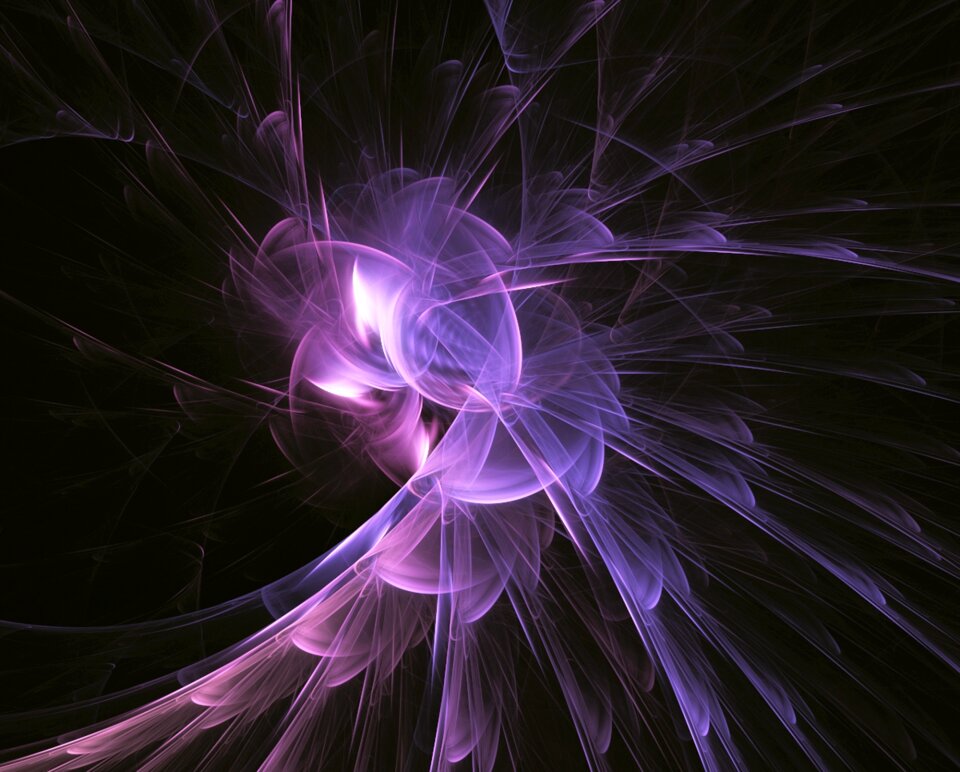 Spiral feathers spiral design