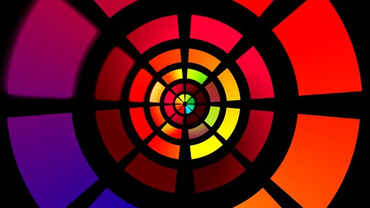 District colorful desktop