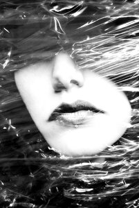 Plastic surreal black
