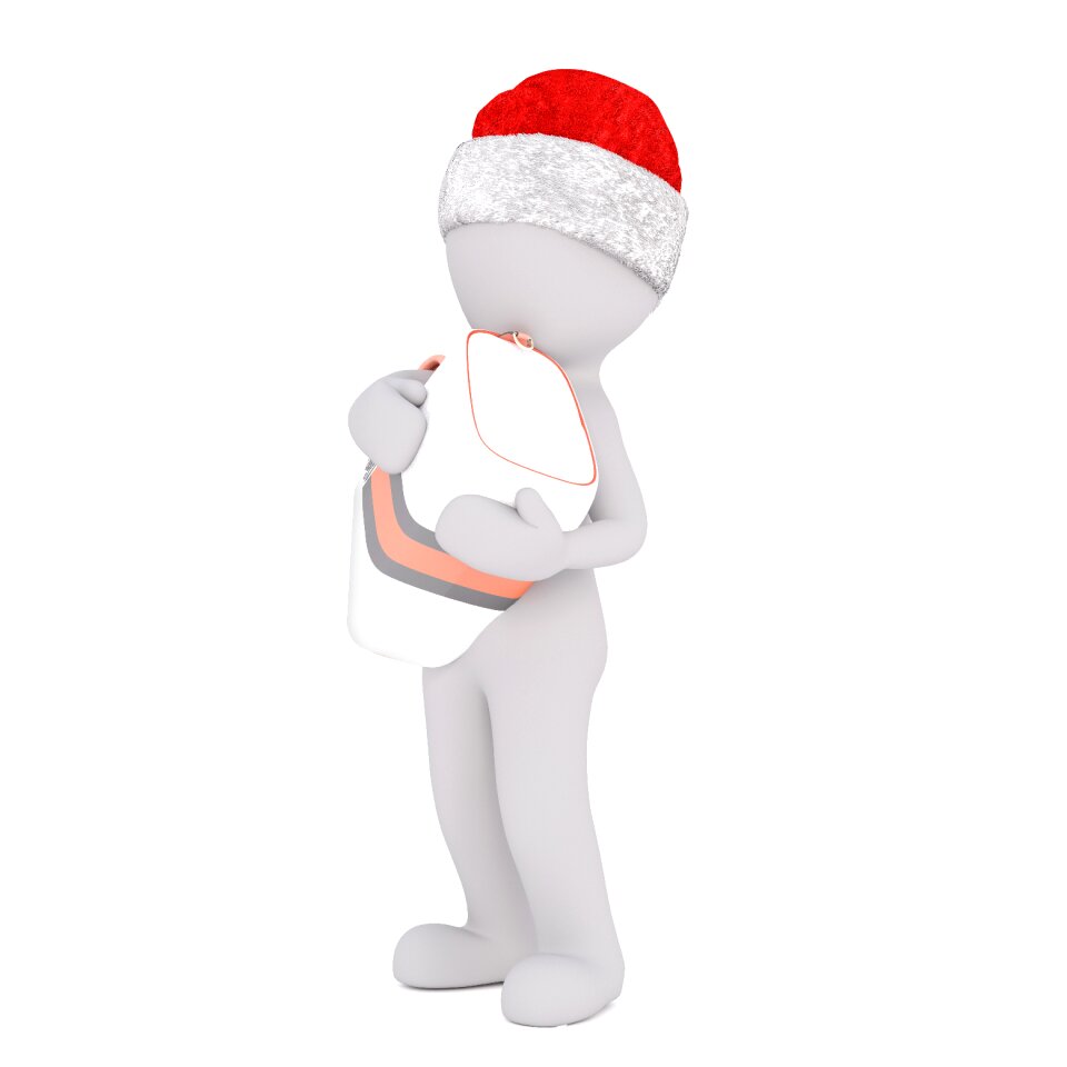 Full body white christmas
