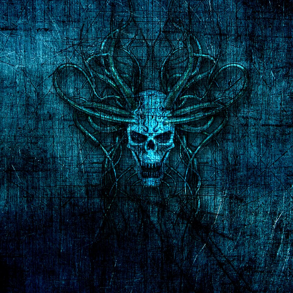 Scary gothic dark