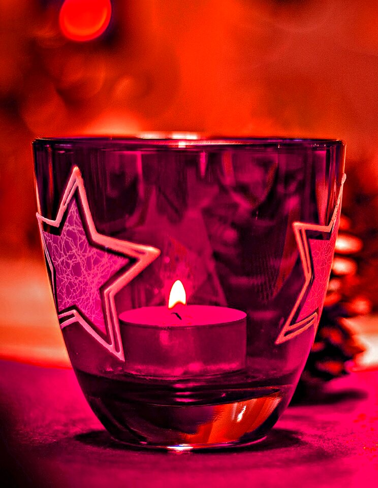 Red purple colorful