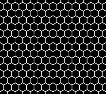 Seamless repeat seamless hexagon pattern