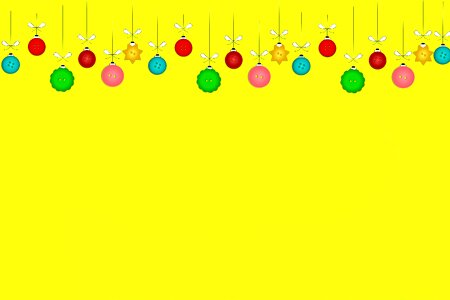 Decoration festival color