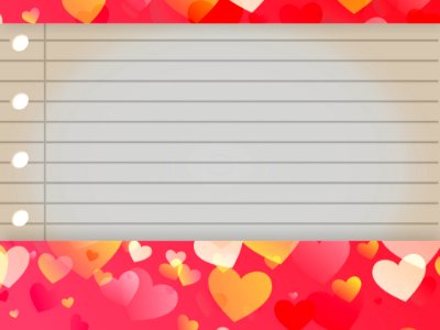 Scrapbooking copyspace border