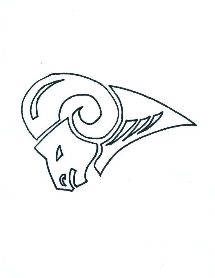 Outline animal logo