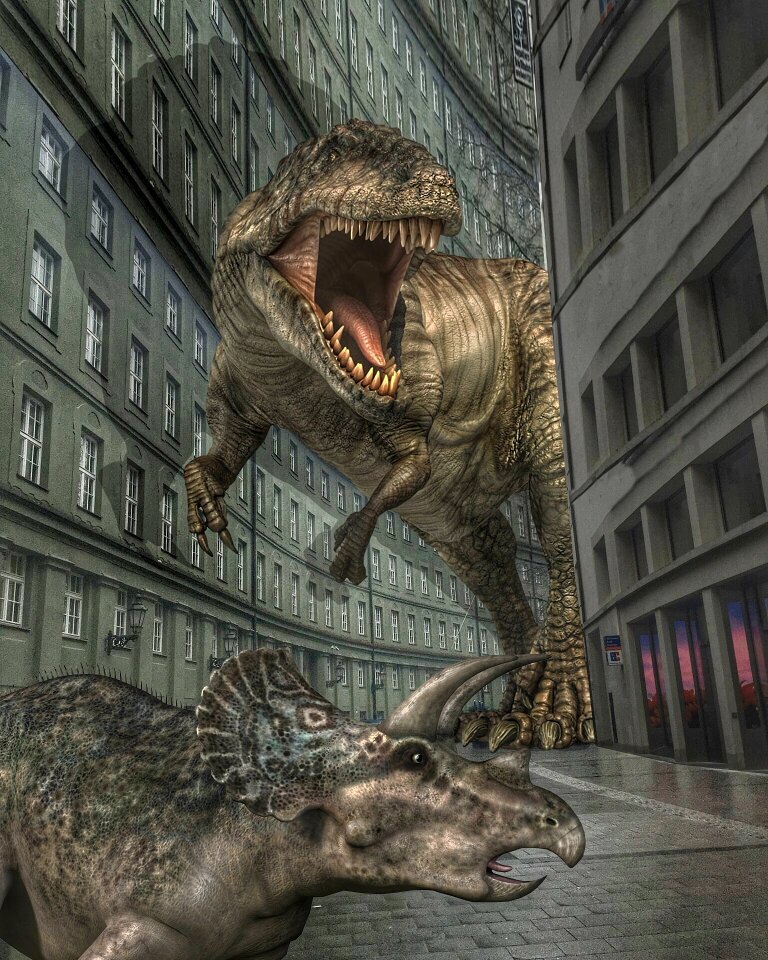 City terror Free illustrations