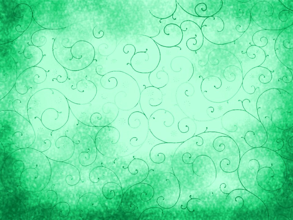 Pattern light green greeting card