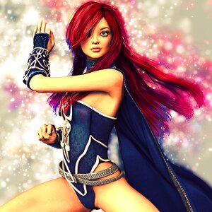 Fighter hero female