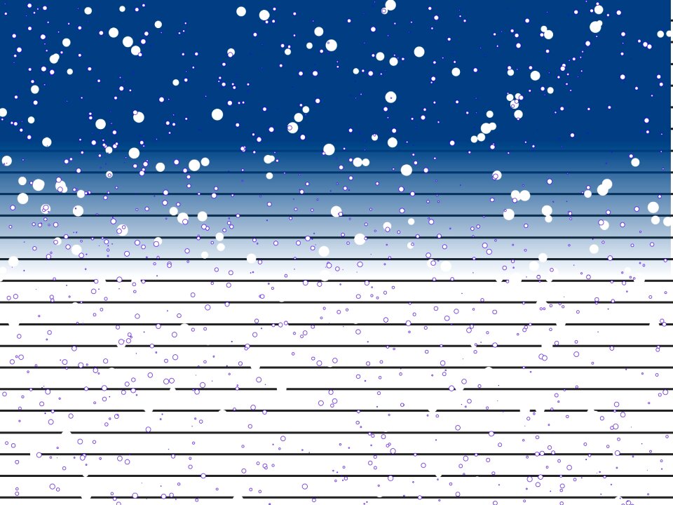 Background snowflakes blue