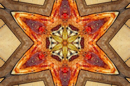 Pattern background kaleidoscope