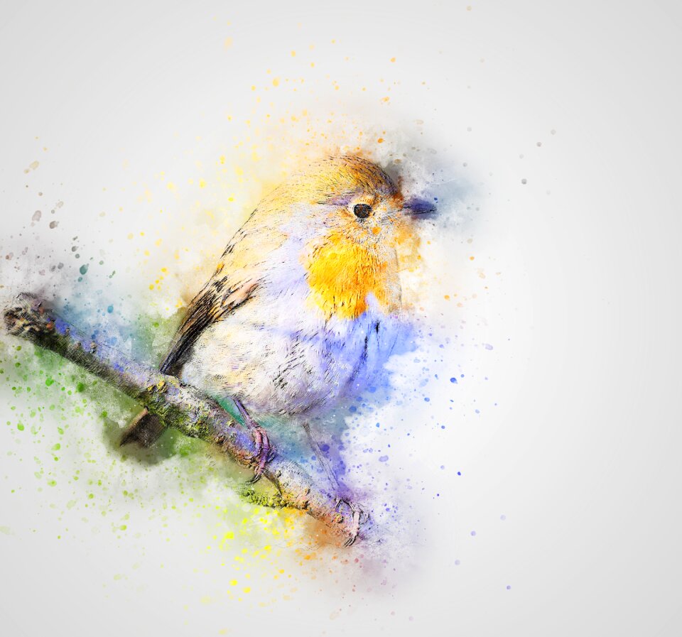Animal art abstract
