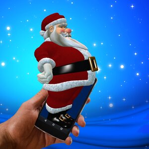 Mobile phone claus winter