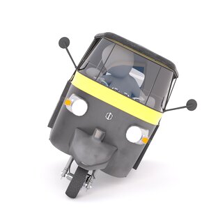 Isolated 3d model