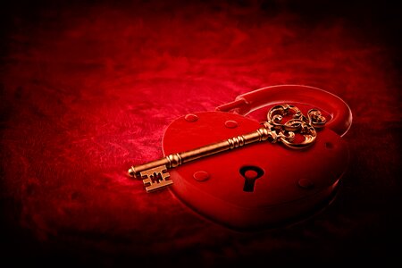 Valentine red love