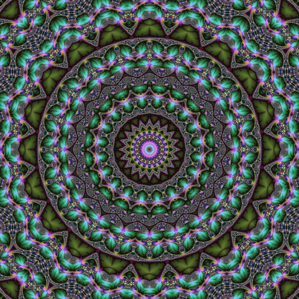 Colorful kunterbunt seamless