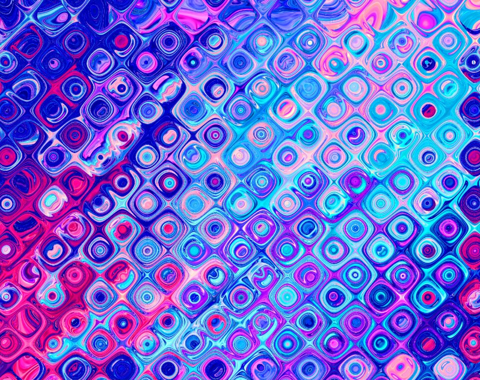 Pattern abstract blue
