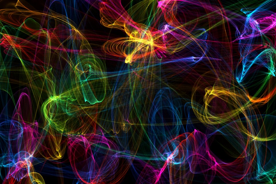 Colorful creative abstract