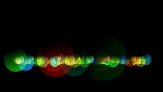 Round background pattern