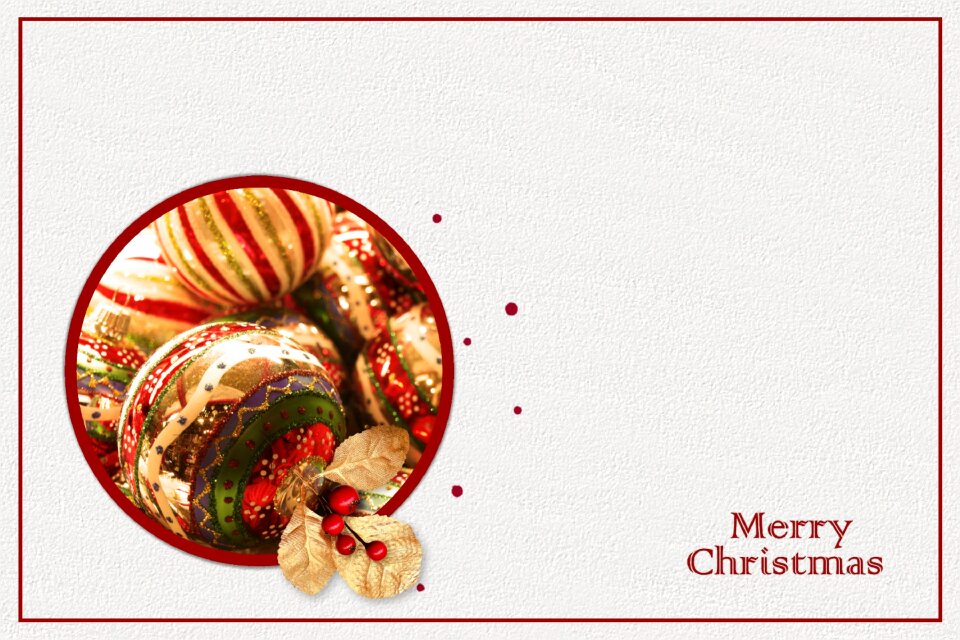 Map christmas balls Free illustrations