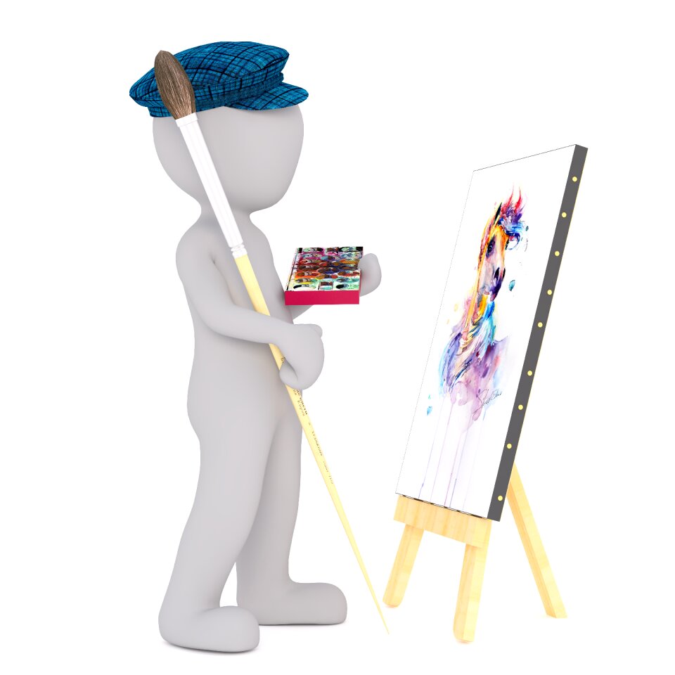 Isolated 3d model