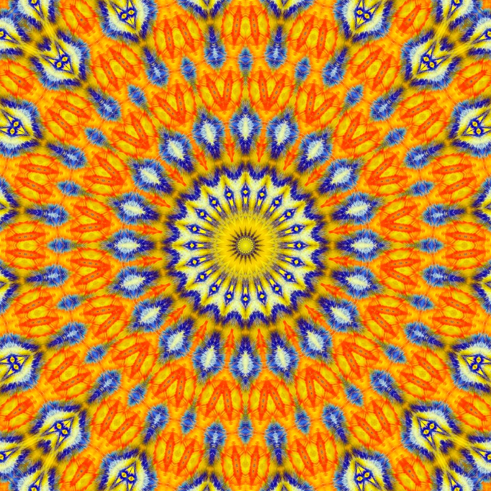 Colorful kunterbunt seamless