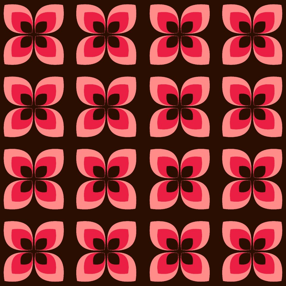 Flowers vintage design