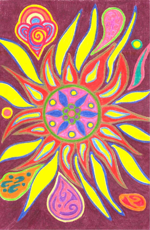 Sol bloom Free illustrations