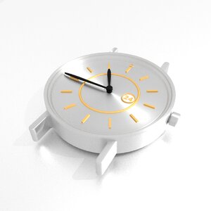 Metallic silver screen
