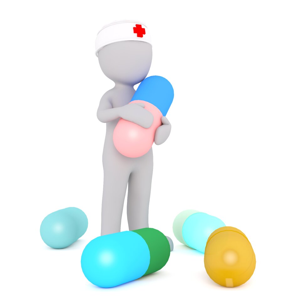 Isolated 3d model
