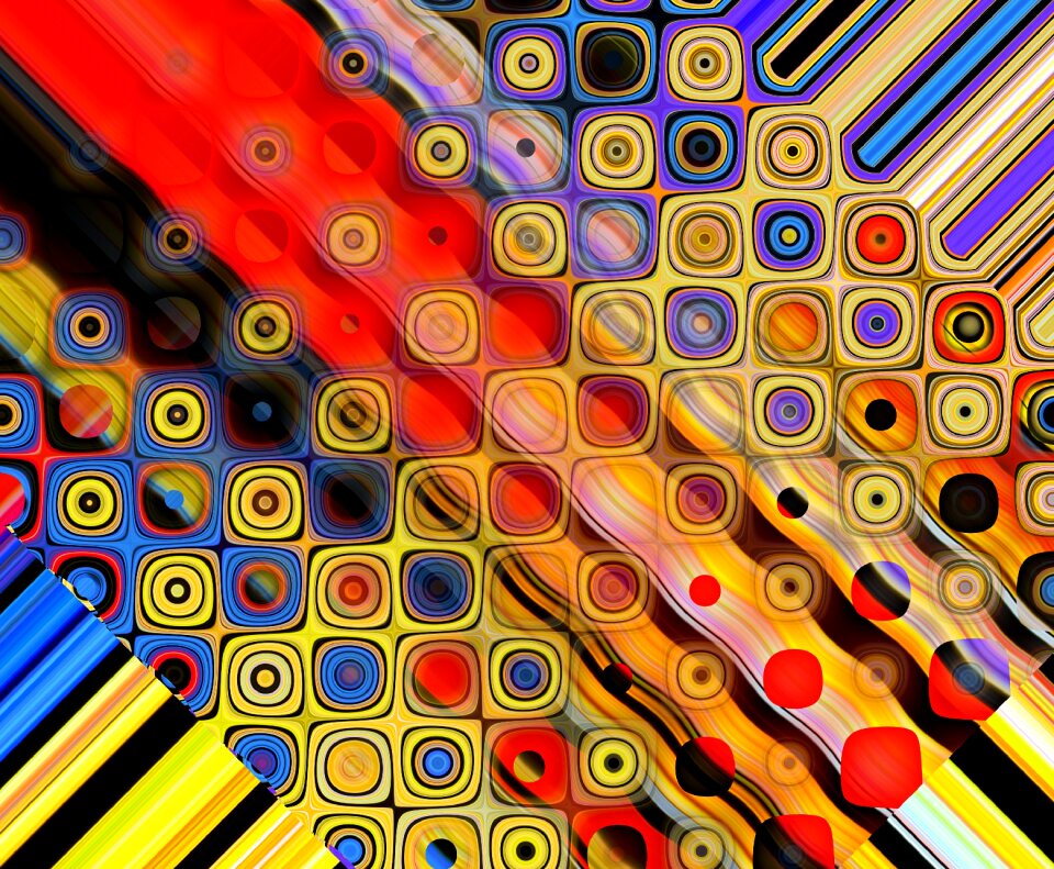 Structure color graphic