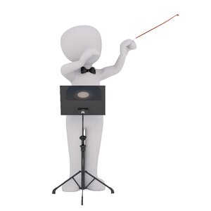 Conducting concert opera